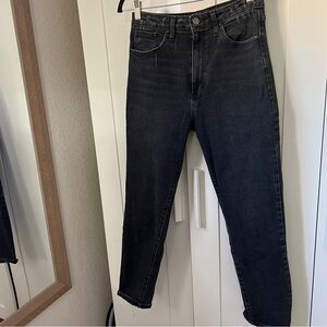 Just Black Denim Jeans - the perfect mom jean Sz 28